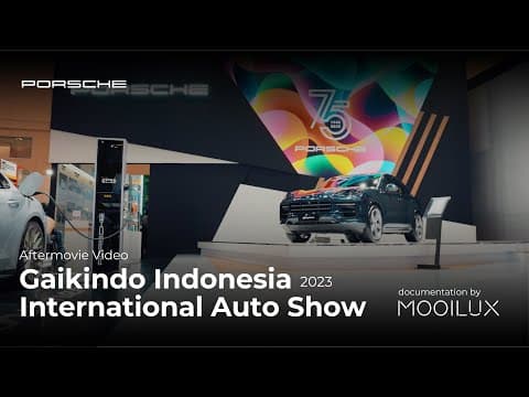 Porsche Indonesia — Gaikindo Auto Show 2023 (Booth Tour)