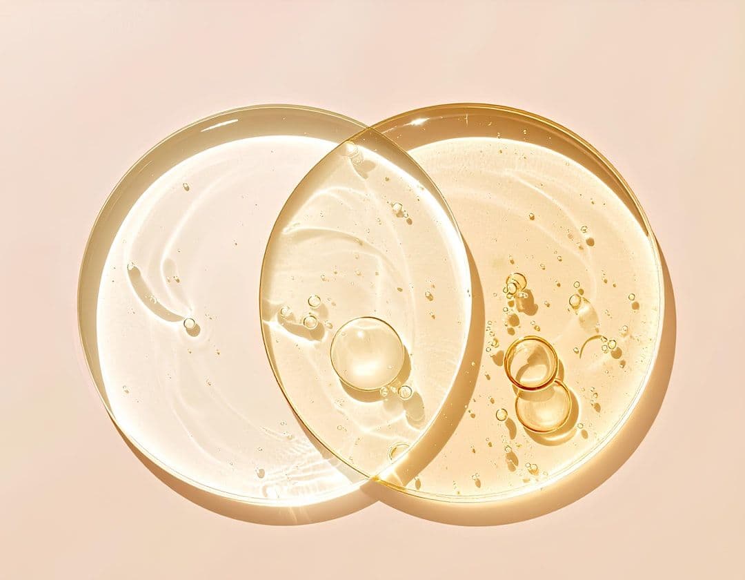 Foto produk kosmetik presisi, contoh elemen yang lebih baik difoto nyata